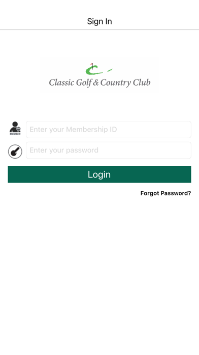 Classic Golf & Country Club Screenshot
