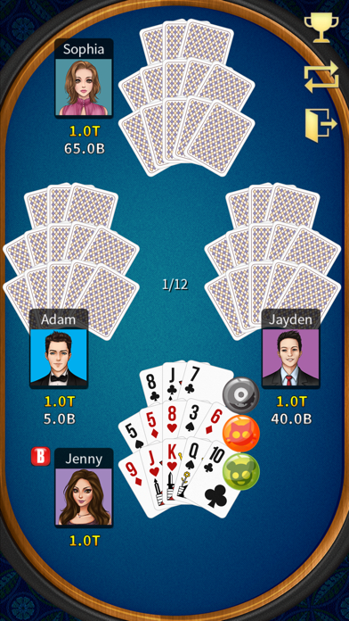 Chinese Poker Offline - Pusoy Screenshot