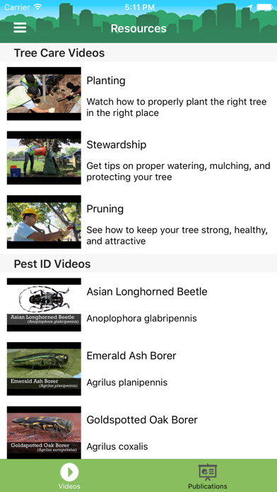 How to cancel & delete Healthy Trees, Healthy Cities from iphone & ipad 1