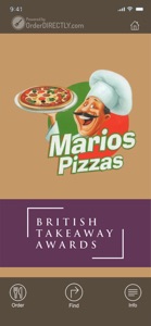 Marios Pizzas Snaith screenshot #1 for iPhone