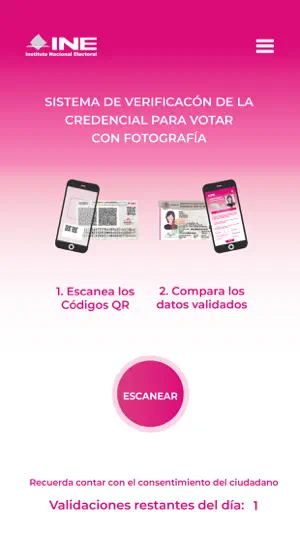 Valida INE-QR screenshot 4
