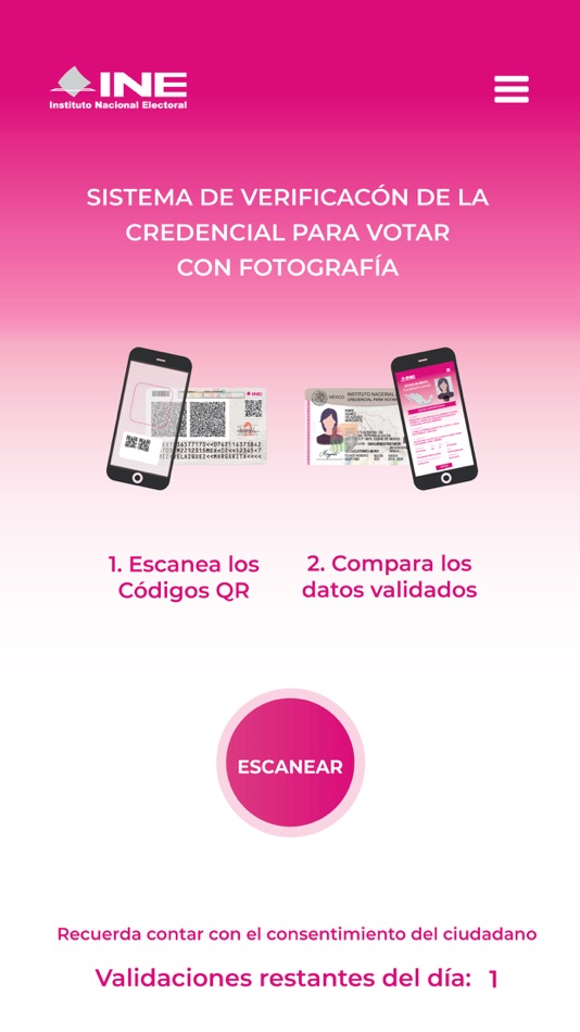 #4. Valida INE-QR (iOS) By: Instituto Nacional Electoral