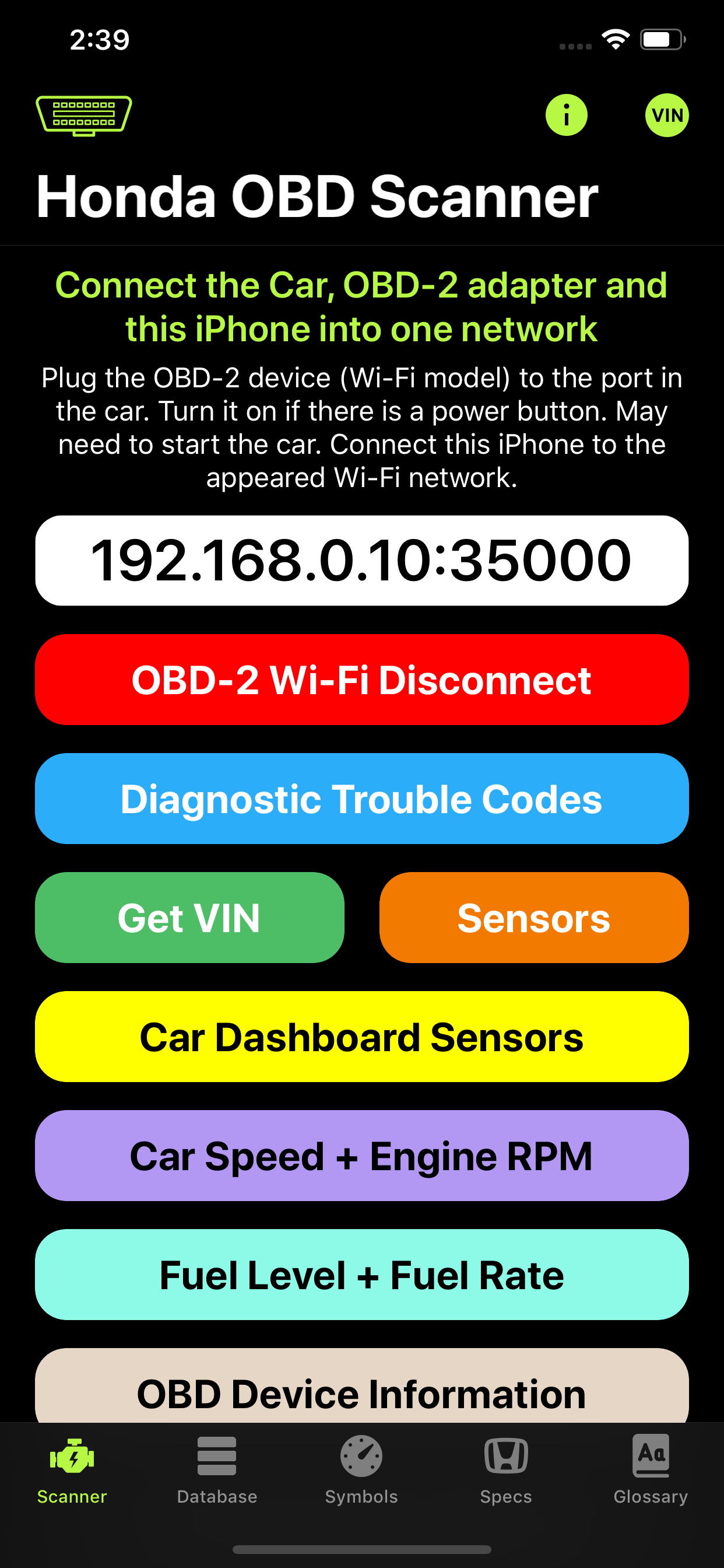 Honda App screenshot 5