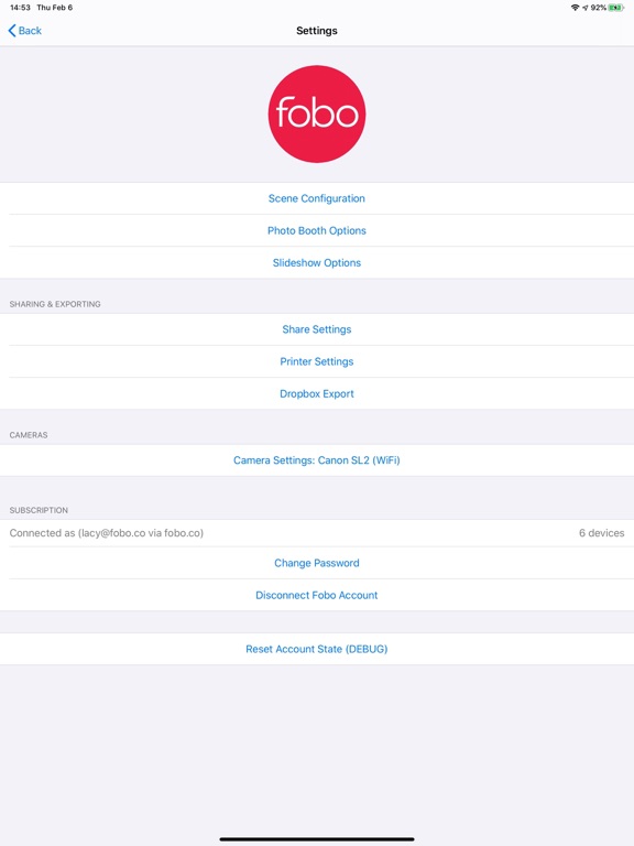 Fobo Digital Photobooth iPad screenshot 4 - Photo & Video app
