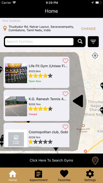 Fit Finder - Gym Locator