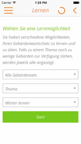 Game screenshot Gebärdensprache apk