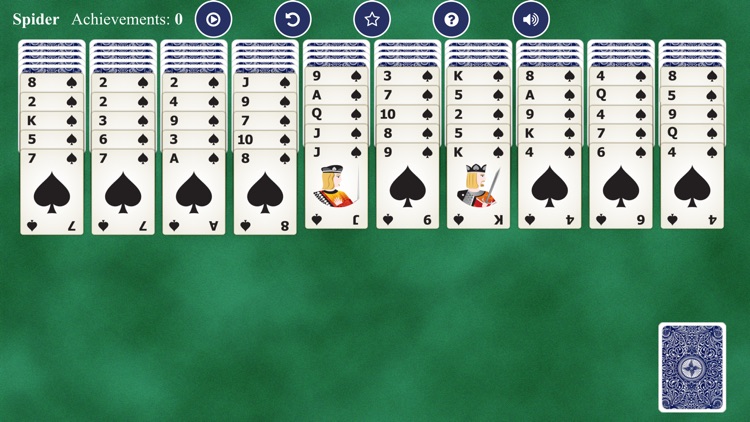 Spider Solitaires Card