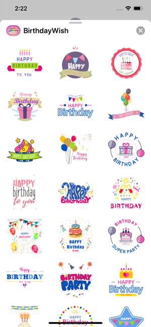 Birthday Wishes Stickers.(圖3)-速報App