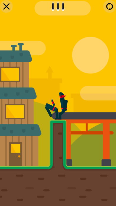 screenshot of Mr Ninja - Slicey Puzzles 5