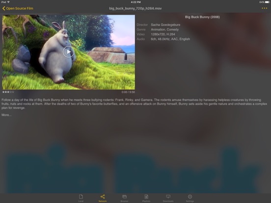nPlayer Plus iPad app afbeelding 2