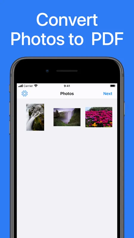 Photo to PDF Converter Scanner screenshot 1 of 3