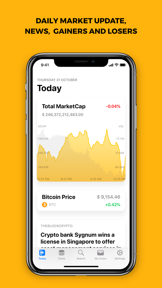 #2. COINS: One App For Crypto (iOS) 由: Coinpaprika Sp. z o.o.