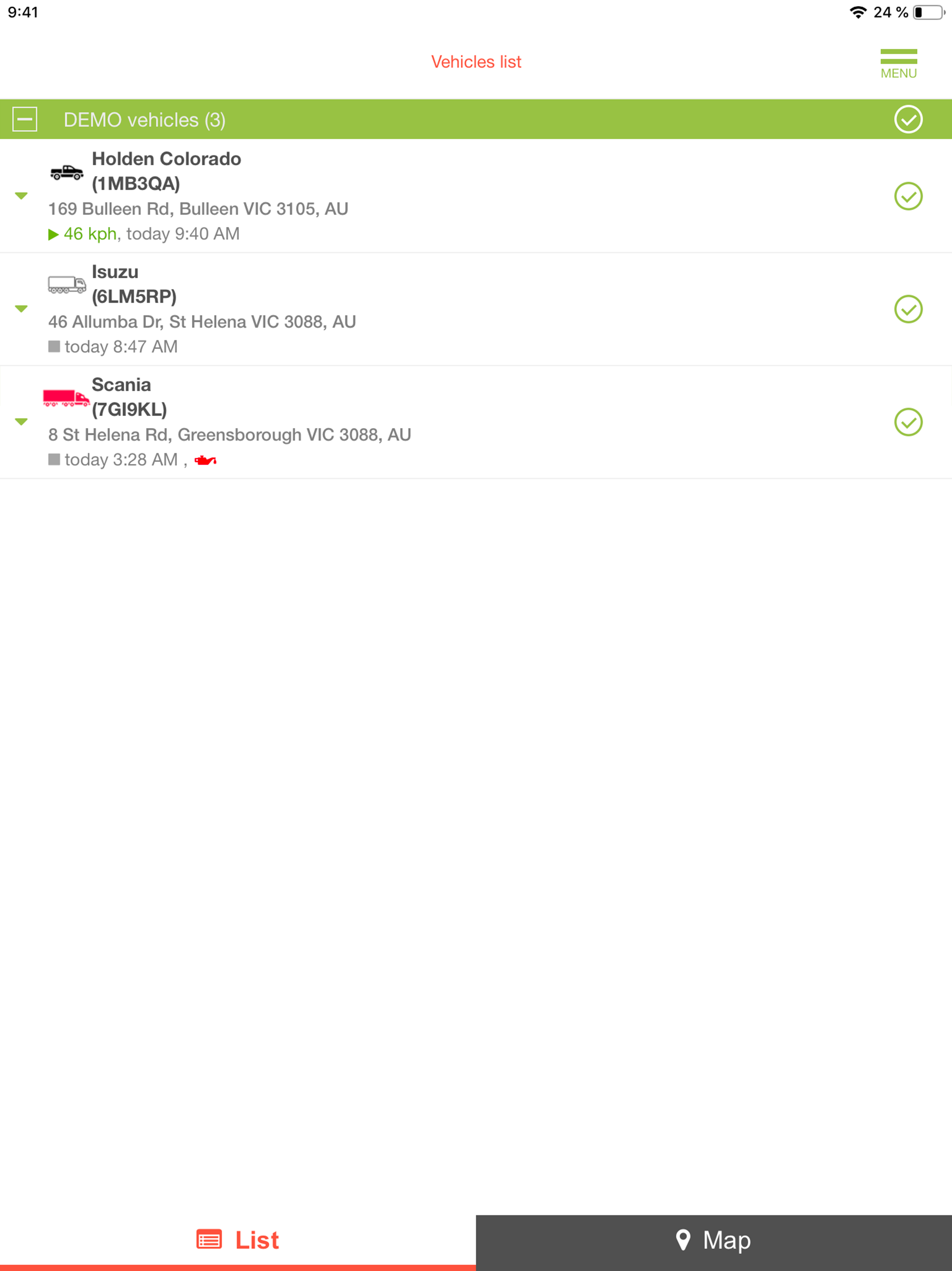 GPS Force screenshot 4