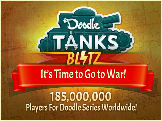Doodle Tanks Blitz iPad app afbeelding 1