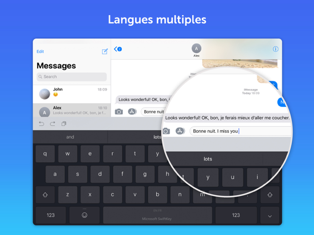 ‎Microsoft SwiftKey AI Keyboard Capture d'écran