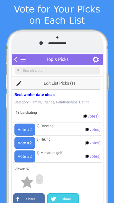 Screenshot #2 pour Top X Picks