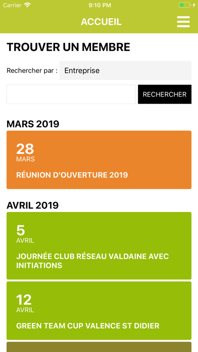 Screenshot #1 pour Green Team Golf