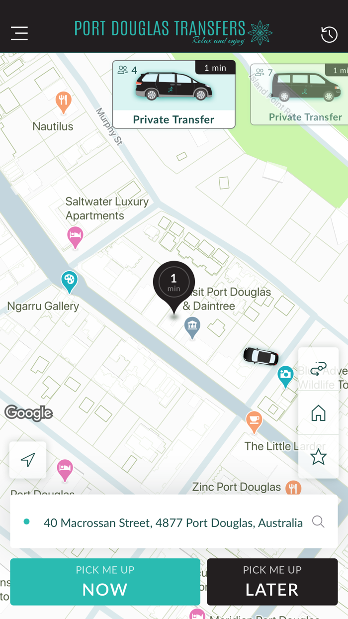 Port Douglas Transfers