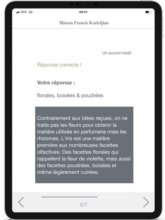 MFK backstage iPad screenshot 4 - Education app