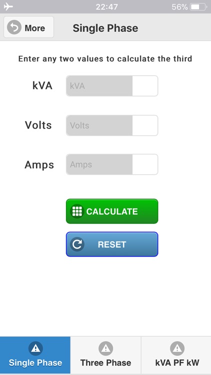 kVA Calculator screenshot-4