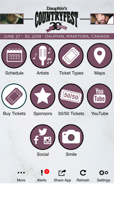 How to cancel & delete Dauphin’s Countryfest Inc from iphone & ipad 2