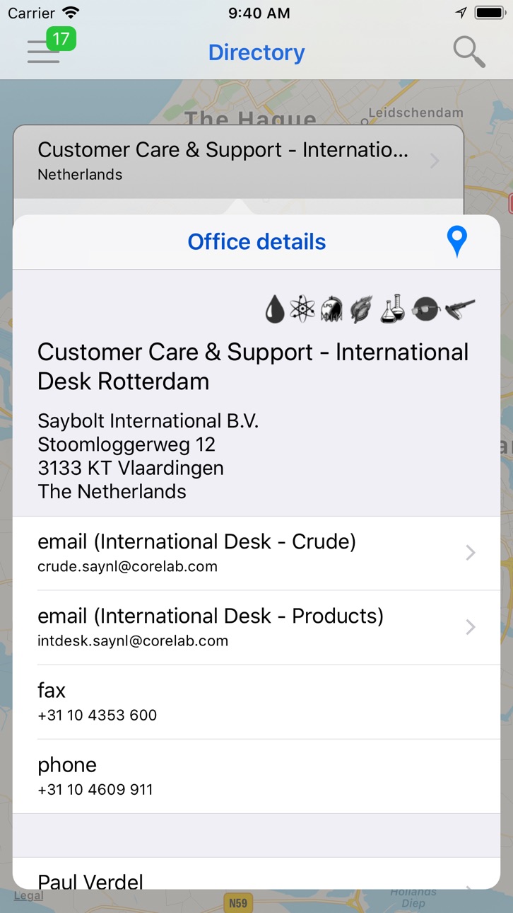 iPhone screenshot