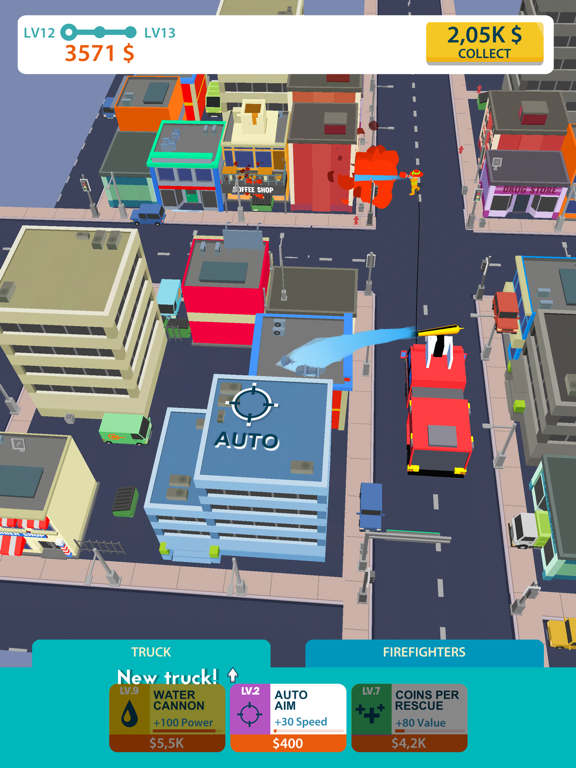 Screenshot #5 for Idle Firetruck