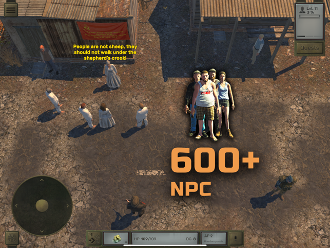 Екранна снимка на ‎ATOM RPG