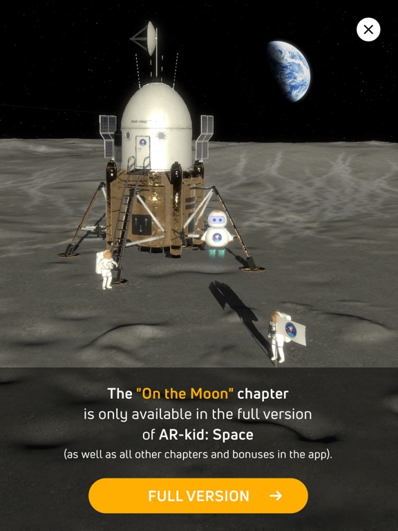 Screenshot #4 for AR-kid: Space Lite