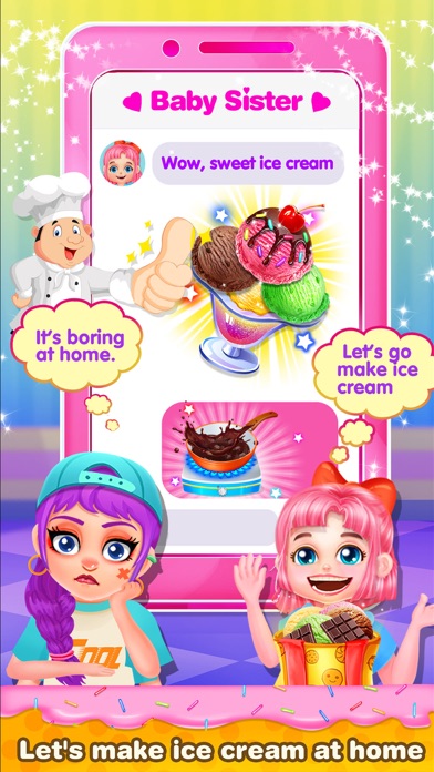 Homemade Ice Cream Desserts Screenshot