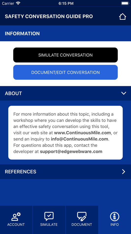 #6. Safety Conversation Guide Pro (iOS) 由: Continuous MILE Consulting, LLC