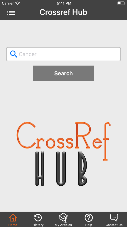 CrossRef HUB - 2.1 - (iOS)