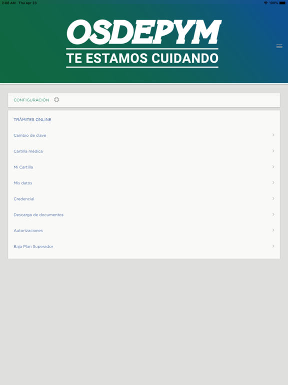 OSDEPYM iPad screenshot 5