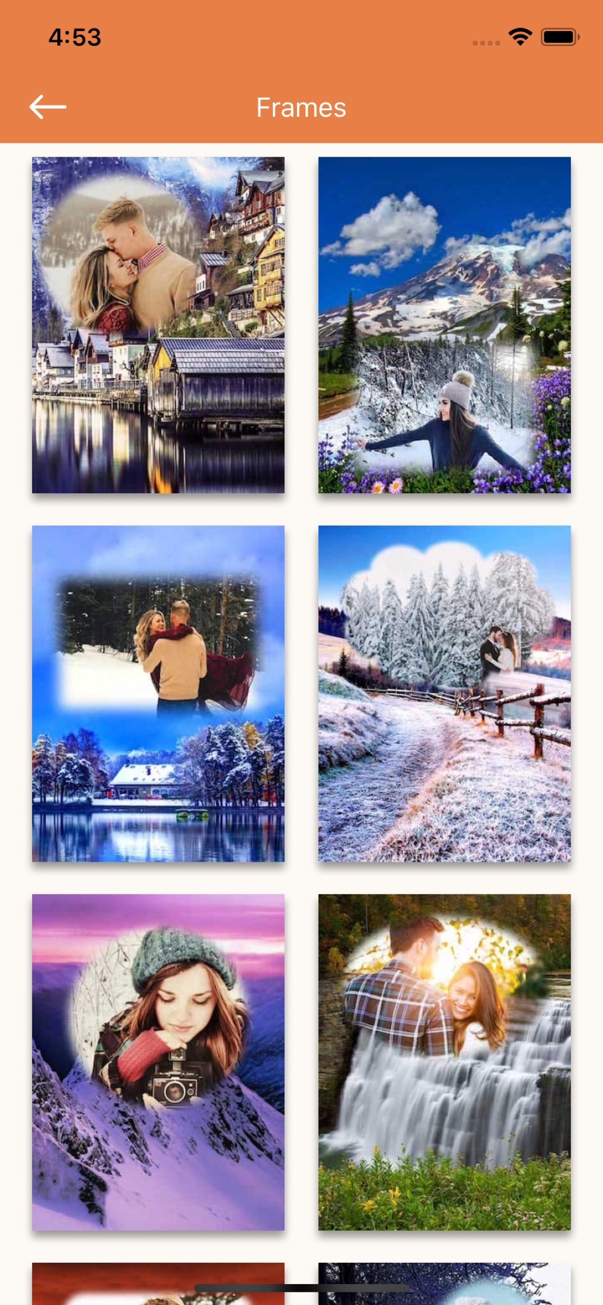 All Seasons Photo Frame