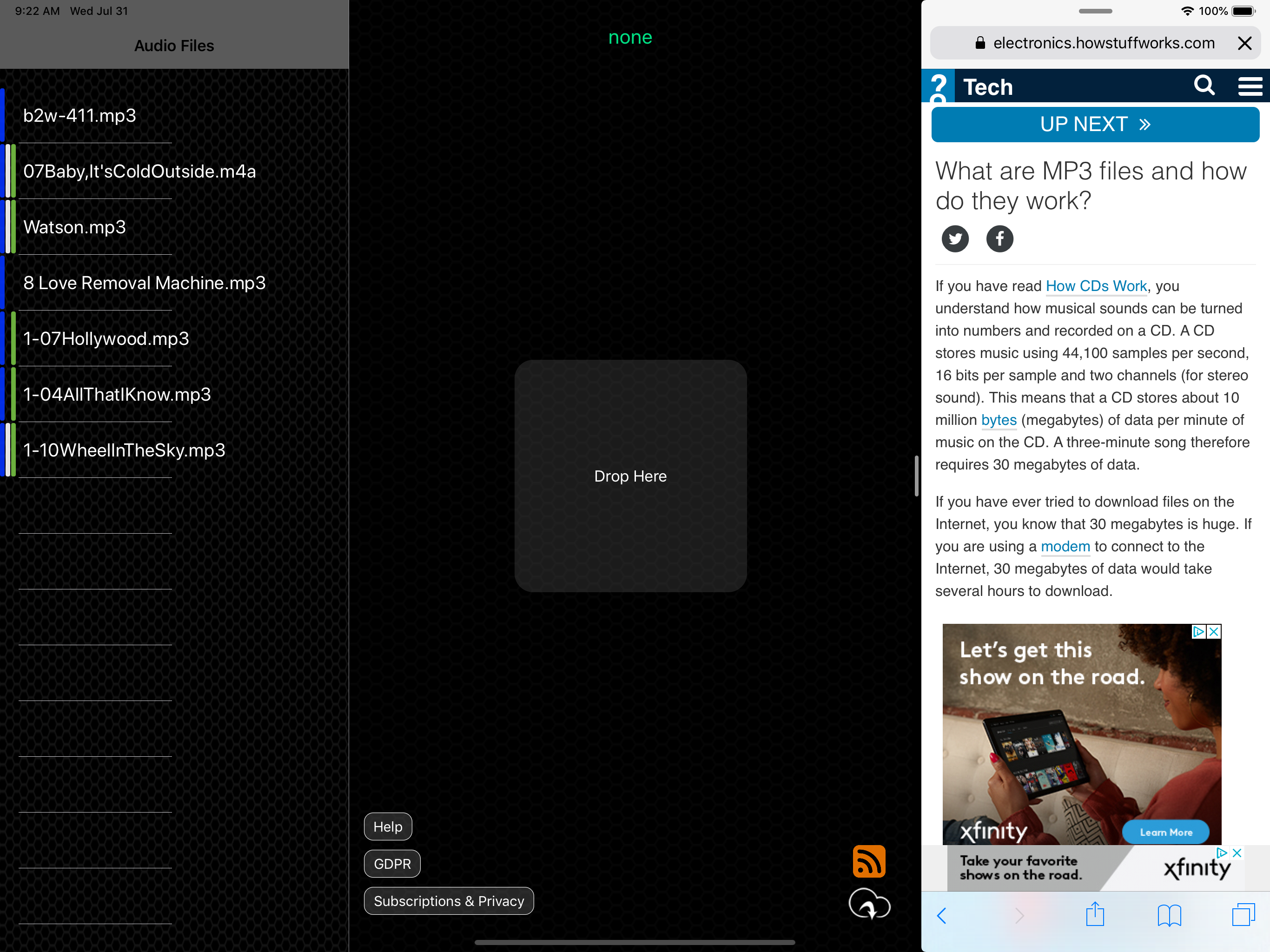 Watch Kast Audio Player