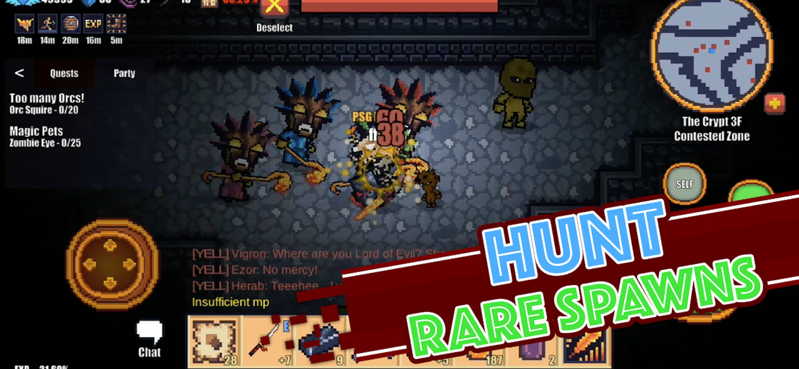Pixel Knights Online - MMORPG screenshot 5