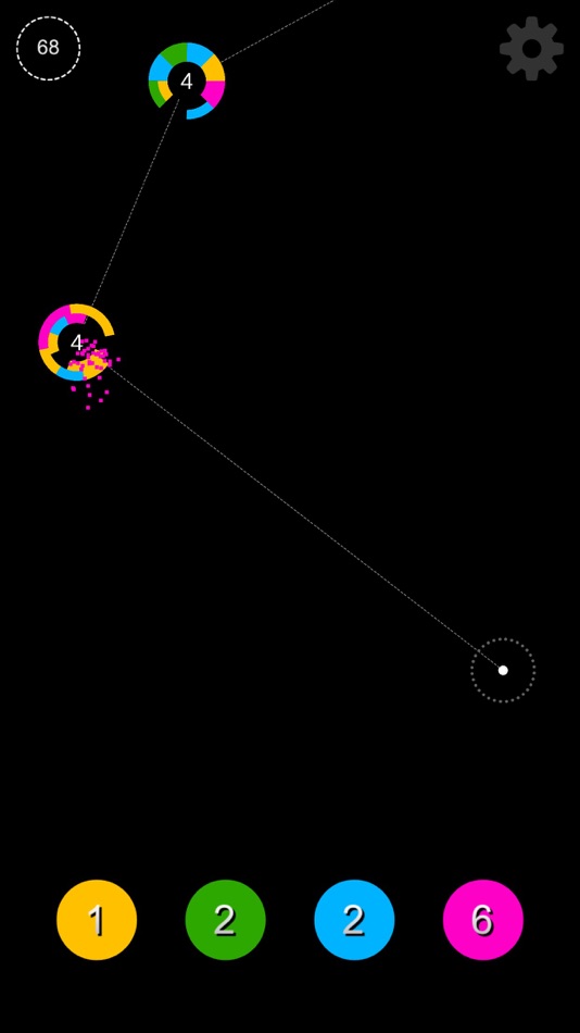 #4. Circle Jump - Instant Shoot (iOS) 由: Oscar Tsang