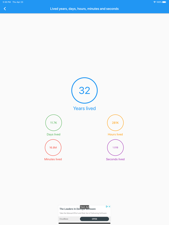 Screenshot #5 pour Age calculator from birth date