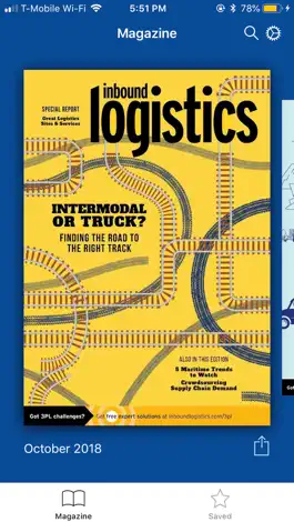 Game screenshot Inbound Logistics Magazine apk