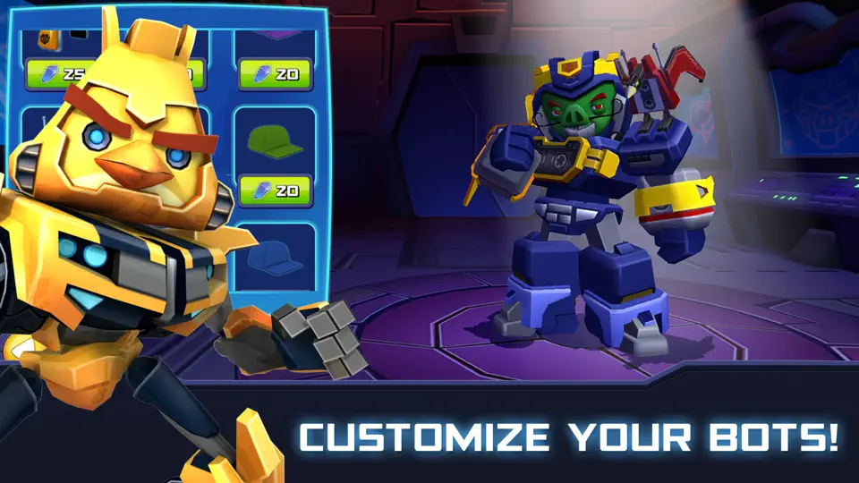 Angry Birds Transformers iPhone Ekran Görüntüsü 2