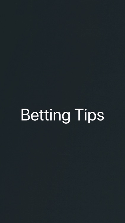 Betting Tips Sports Betting