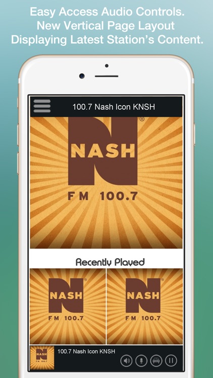100.7 Nash Icon KNSH