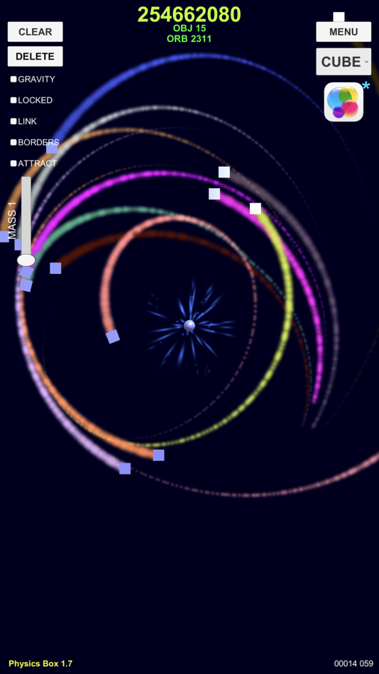 #1. Physics Box (iOS) 由: Les Bird