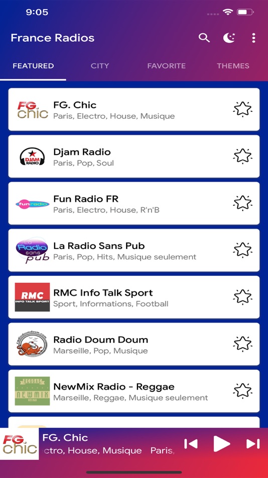 French Radio Stations AM FM - 1.0 - (iOS)