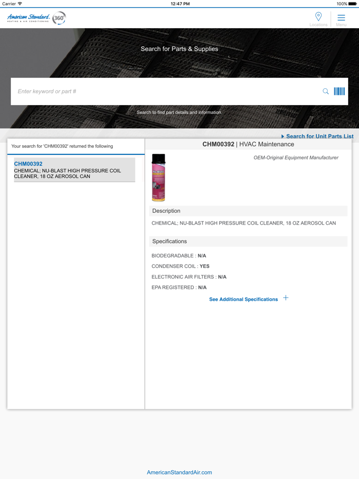 American Standard Air 360