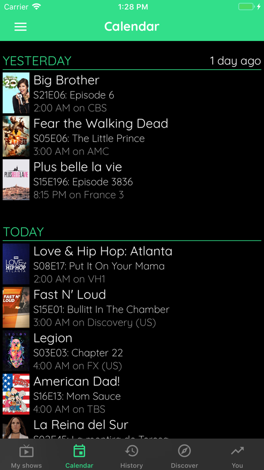 #4. TV Show & Movie Tracker Trakt (iOS) 由: Jonathan ANTOINE