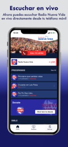 Radio Nueva Vida screenshot #1 for iPhone