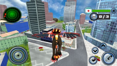 Screenshot #2 pour Flying Lion Robot Transform