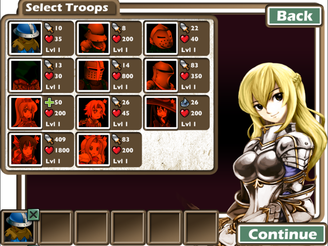 Army of Goddess Defense, game for IOS