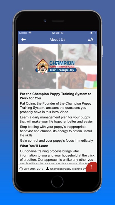 How to cancel & delete Champion Puppy Training System from iphone & ipad 4